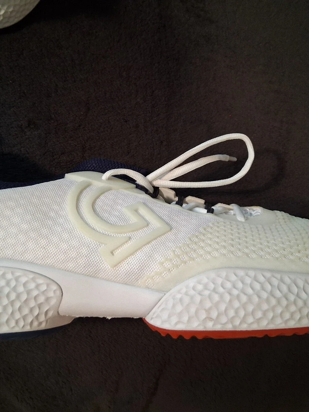 G/Fore Pickleball/Tennis Men's Athletic Lace-Up Shoes - White & Navy